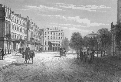 Belgrave Square, Westminster, London, c1850 1878 af Unbekannt