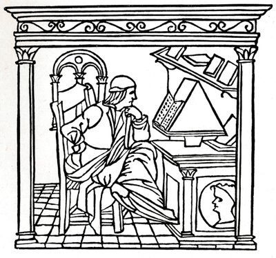 Bernardo Bellincioni 1452-1492, italiensk digter, 1493, 1917 af Unbekannt