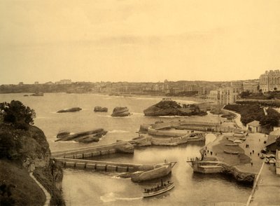 Biarritz - Fiskernes Havn, c1930. af Unbekannt
