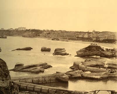 Biarritz - Oversigt taget fra Atalaye, c 1930. af Unbekannt
