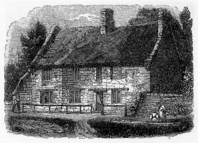 Fødselssted for pastor James Hervey, Hardingston, nær Northampton, 1840 af Unbekannt