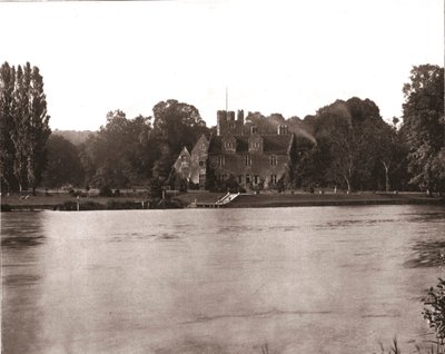 Bisham Abbey, over Marlow, Berkshire, 1894. af Unbekannt