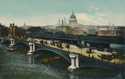 Blackfriars Bridge, London, 1911. af Unbekannt
