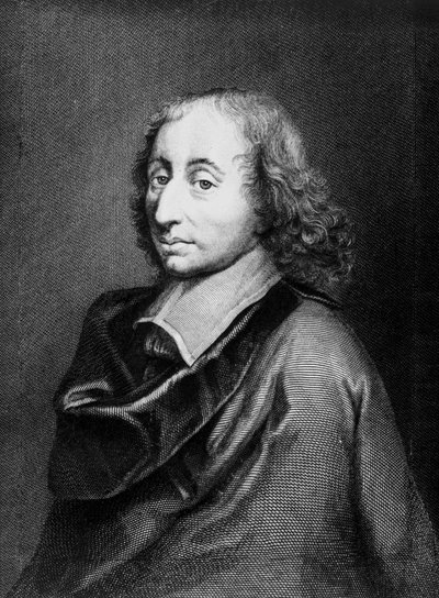 Blaise Pascal, fransk matematiker, fysiker og filosof, ca. 1650 af Unbekannt