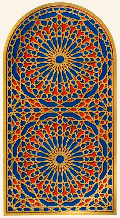 Blankt vindue, Hall of the Bark, 1907. af Unbekannt