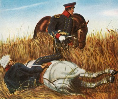 Blücher ved slaget ved Ligny, 16. juni 1815, 1936. af Unbekannt