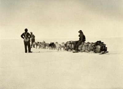 Bluff Depot Party on the Barrier, c1908, 1909. af Unbekannt