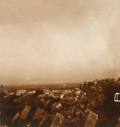 Bombardement, c1914-c1918 af Unbekannt
