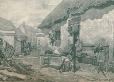 Bonaparte på vej fra Paris til Nice, 1896 af Unbekannt