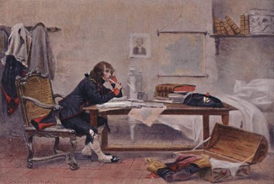 Bonaparte i Auxonne, 1788, 1896. af Unbekannt