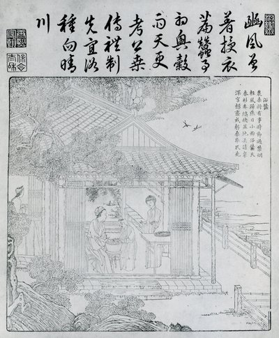 Bog om pløjning og vævning, 1696. af Unbekannt