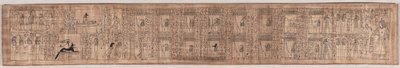 De dødes bog af Hori, ca. 1069-945 f.Kr. af Unbekannt