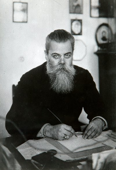 Boris Modzalevsky, russisk filolog, begyndelsen af det 20. århundrede af Unbekannt