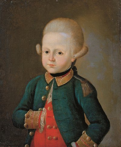 Dreng underkorporal fra Preobrazhensky Regiment, slutningen af 1760