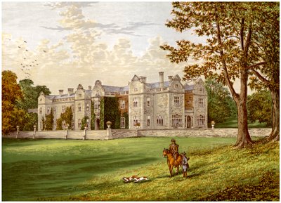 Brantingham Thorpe, Yorkshire, hjemsted for Sykes-familien, c1880 af Unbekannt