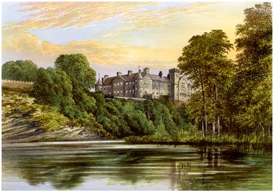 Brechin Castle, Brechin, Angus, Skotland, hjemsted for jarlen af Dalhousie, c1880 af Unbekannt