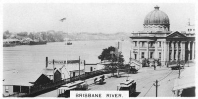 Brisbane River, Queensland, Australien, 1928 af Unbekannt