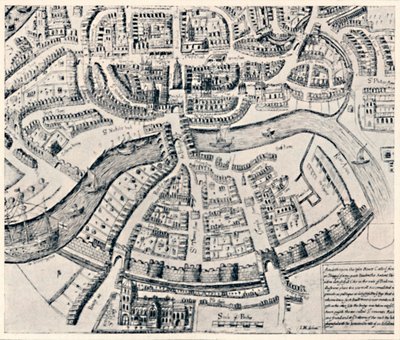 Bristol i 1670, 1670, 1903 af Unbekannt