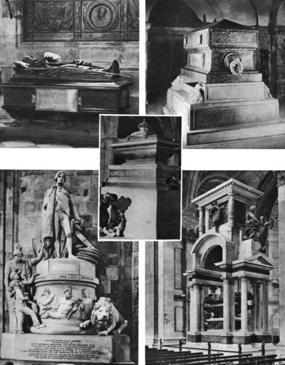 Storbritanniens glorværdige døde hædret af grav og monument i St. Pauls Cathedral, 1926-1927 af Unbekannt