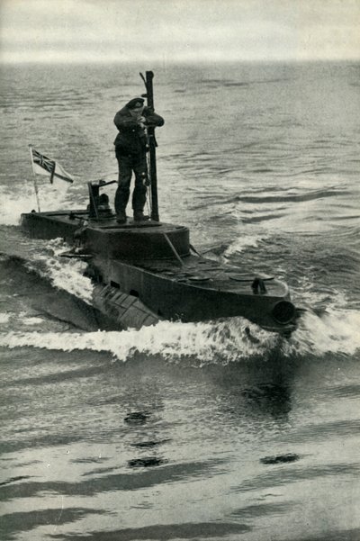 Britisk X-Craft midget-ubåd, Anden Verdenskrig, 1945. af Unbekannt