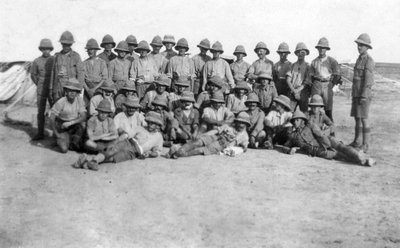 Den britiske hærs C-gruppe, Mesopotamien, 1. verdenskrig, 1918 af Unbekannt