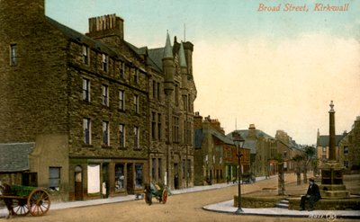 Broad Street, Kirkwall, Orkney, Skotland, 20. århundrede af Unbekannt