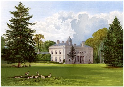 Brockley Hall, Somerset, hjemsted for familien Smyth-Pigott, c1880 af Unbekannt