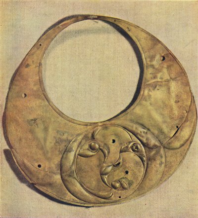 Bronze Halvmåne fra Llyn Cerrig, Anglesea, 1946 af Unbekannt
