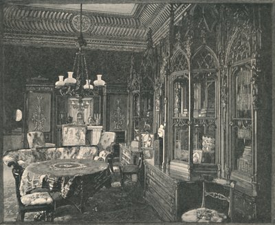 Buckingham Palace: The Prince Consorts Music-Room, 1886 af Unbekannt