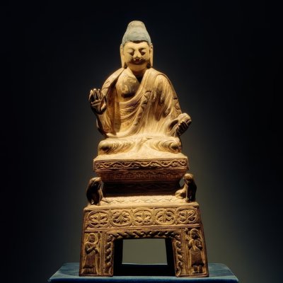 Buddha Sakyamuni / Skulptur, 473 af Unbekannt