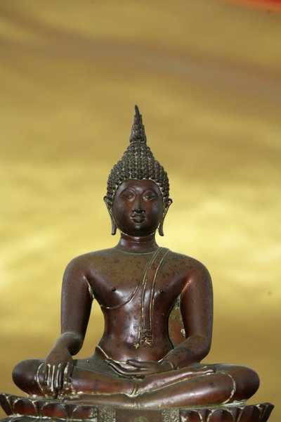 Buddha. Wat Chayamangkalaram tempel. Penang Penang Malaysia af Unbekannt
