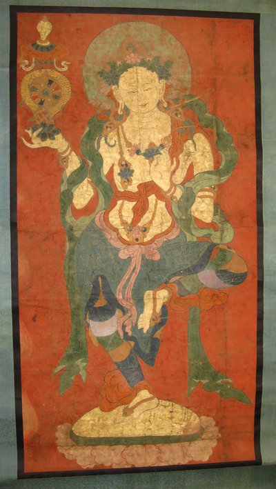 Buddhist Attendant, Possibly a Dakini, slutningen af det 18. århundrede. af Unbekannt
