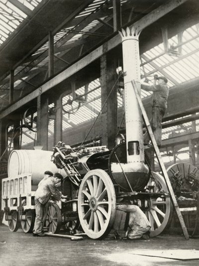 Bygge raketten - i 1935, 1935. af Unbekannt