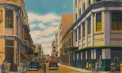 Business Street, Barranquilla, c1940