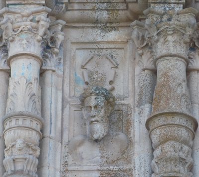 Buste af Francisco Pizarro af Unbekannt
