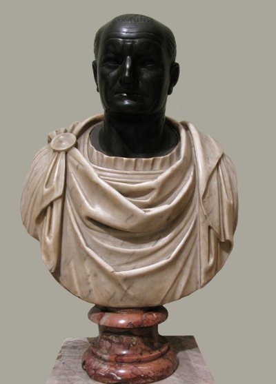 Buste af Vespasian, 1. H. 1. århundrede. AD af Unbekannt