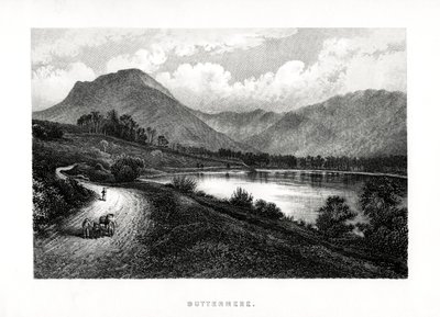 Buttermere, Lake District, Cumbria, 1896 af Unbekannt