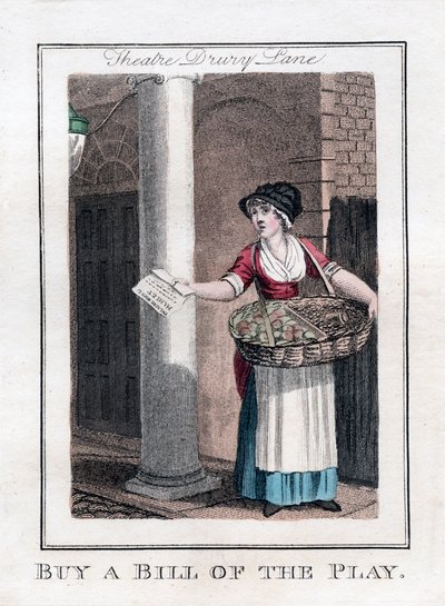 Køb en Bill of the Play, Drury Lane Theatre, London, 1805 af Unbekannt