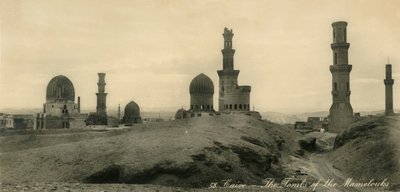 Cairo - The Tombs of the Mamelouks, c1918-c1939. af Unbekannt