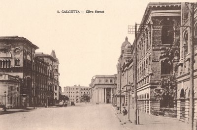 Calcutta - Clive Street, c1900 af Unbekannt