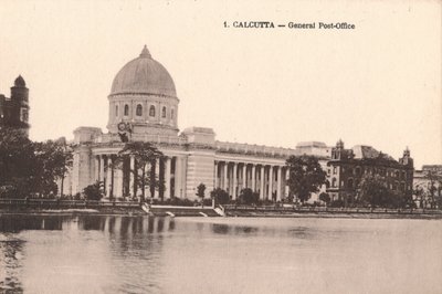 Calcutta - General Post-Office, c1900 af Unbekannt