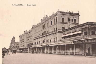 Calcutta - Grand Hotel, c1905 af Unbekannt