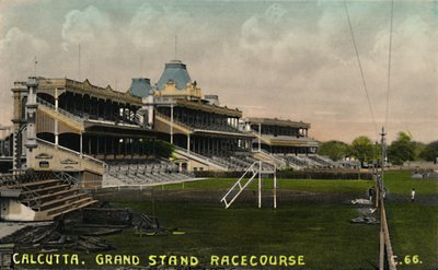 Calcutta. Grand Stand Racecourse, c1930