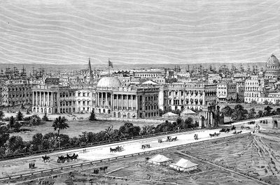 Calcutta, Indien, 1895 af Unbekannt