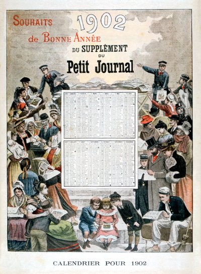 Kalender für 1902 von Unbekannt