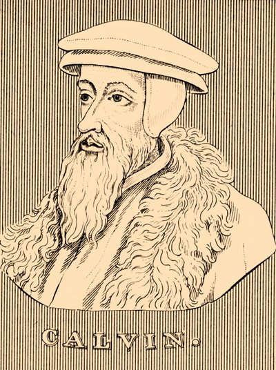 Calvin, 1509-1564, 1830. af Unbekannt