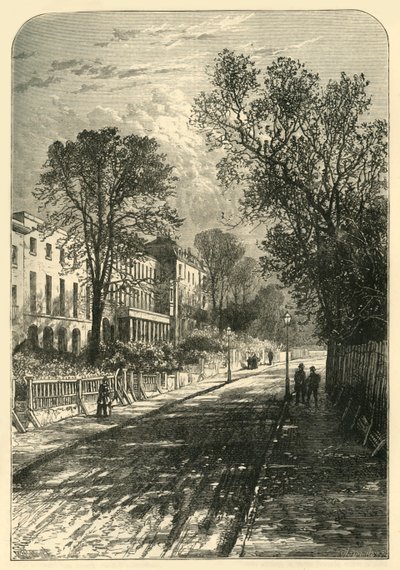 Camberwell Grove, c1878. af Unbekannt