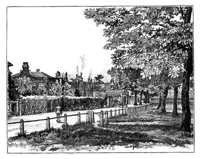 Cambridge Cottage, Kew, London, 1800-tallet af Unbekannt