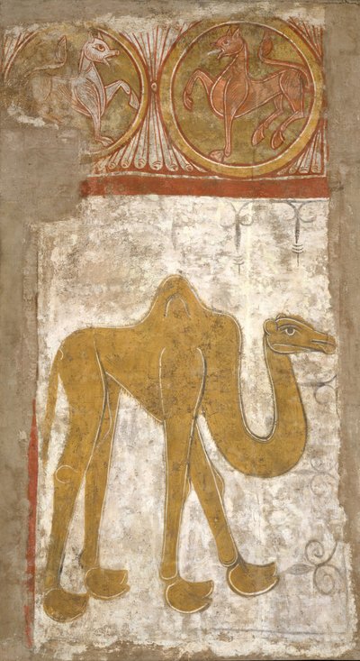 Kamel, første halvdel af 1100-tallet muligvis 1129-34. af Unbekannt