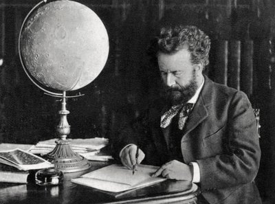 Camille Flammarion, fransk astronom og forfatter, 1890 af Unbekannt